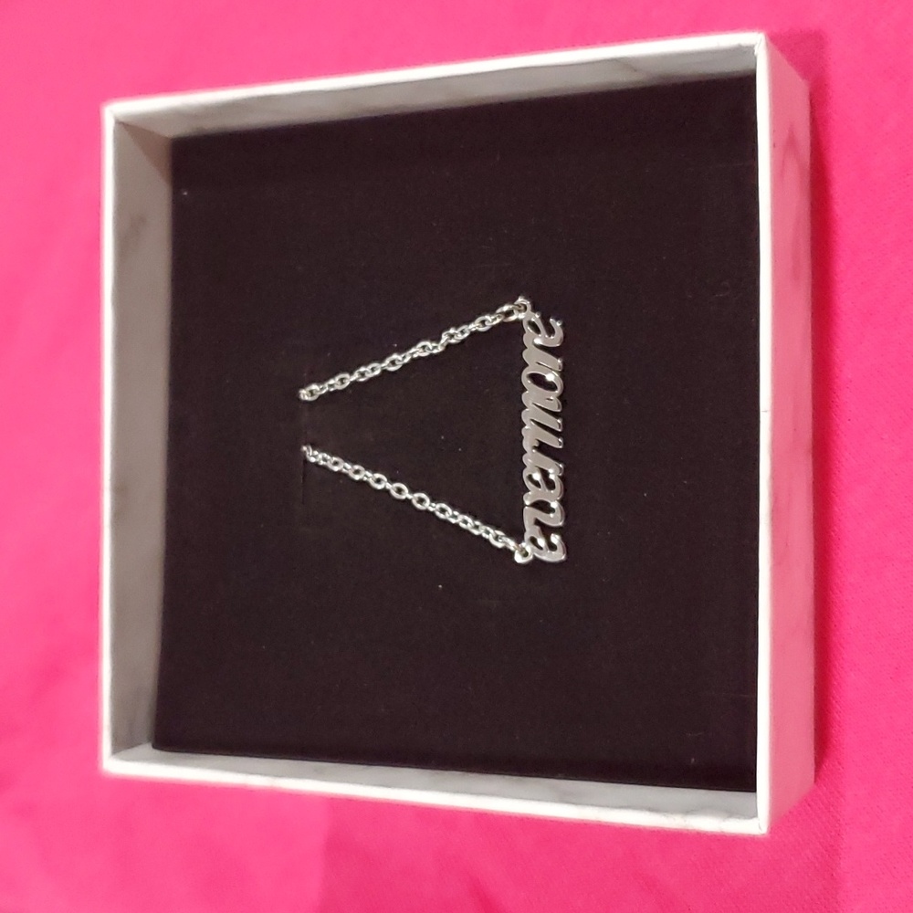 NWOT Taylor Swift Inspired "evermore" Necklace